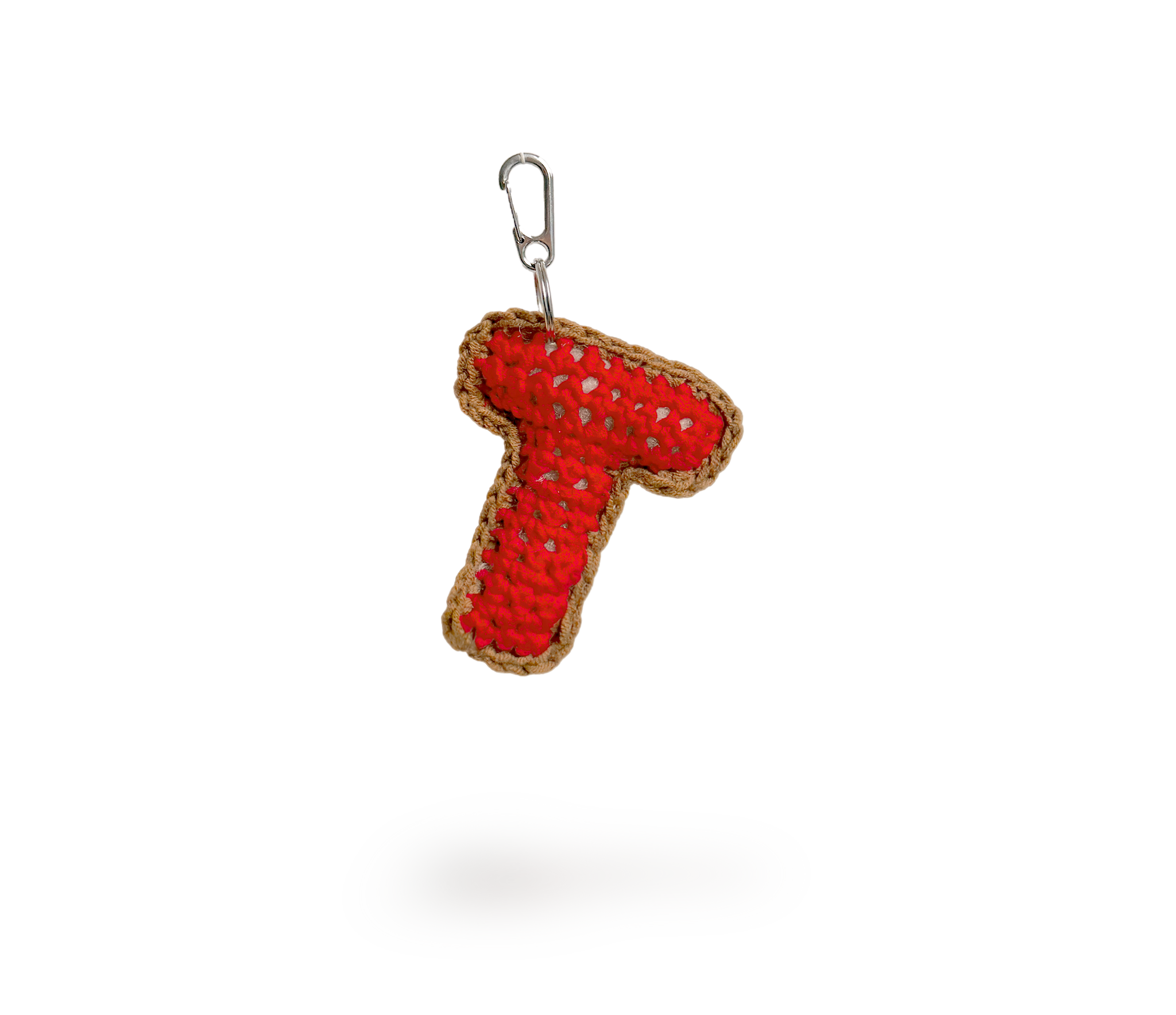 Puffy Letter Charm